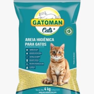 Areia Higiênica para Gatos 4kg