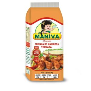 Farinha de Mandioca torrada fina 500g embalagem papel